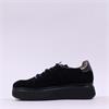Wonders XFly Platform Bungee Trainer - Black Suede